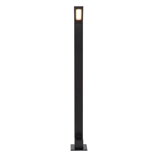 Lucide LAWFORD - Bollard light - LED - 1x6W 3000K - IP54 - Black - detail 1